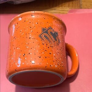 DC Vibrant Orange Speckled Mug